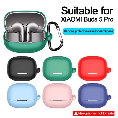 Custodia Protettiva in Silicone per Auricolari Anti-caduta Custodia per Cuffie Custodia per Auricolari per Xiaomi Buds 5 Pro