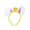 Adorkable Rabbits Makeup Headpiece for Proms Birthday Hairbands Fun Headwear Easter Hair Headwear for Children