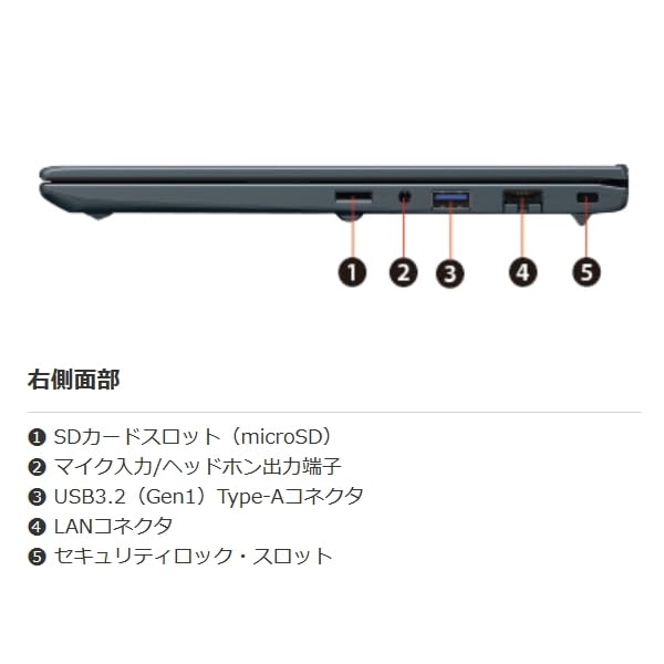 dynabook Laptop with Windows 11 Core 8GB 256GB RAM optical Bluetooth Face Webcam with Japanese Full HD LCD SJ73/KY Pro, i5-1235U, RAM, (no drive),