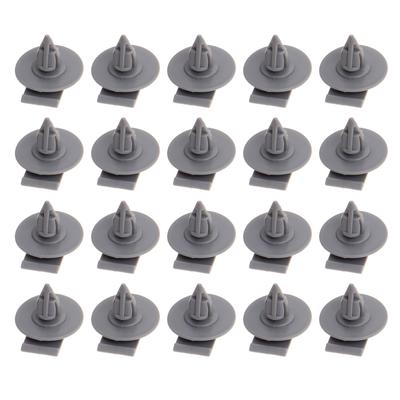 20pcs Rivet Rivet Clip Fastener Mud Flap Bumper Fender Clipall
