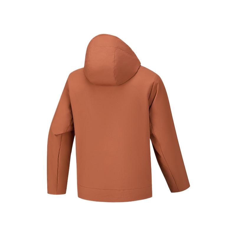 Skechers Soft Comfortable Breathable Skin-Friendly Solid Color Jacket Men jackets P226M136-0614