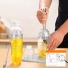 PC Resin Cocktail Shaker Martini Hand Shaker Cup with Scales 350ml/500ml/700ml/1000ml Milk Tea Wine Drink Shaker Mixer Bar Tool