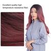 Women s Wig Long Pink Wavy Synthetic Hair Heat Resistant Cosplay Curly Wig