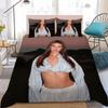 Fashion Leah Halton Duvet Cover Set Home Style Bedding Soft Laundry Cotton Bed 3 Piece Set Student Dormitory Gift