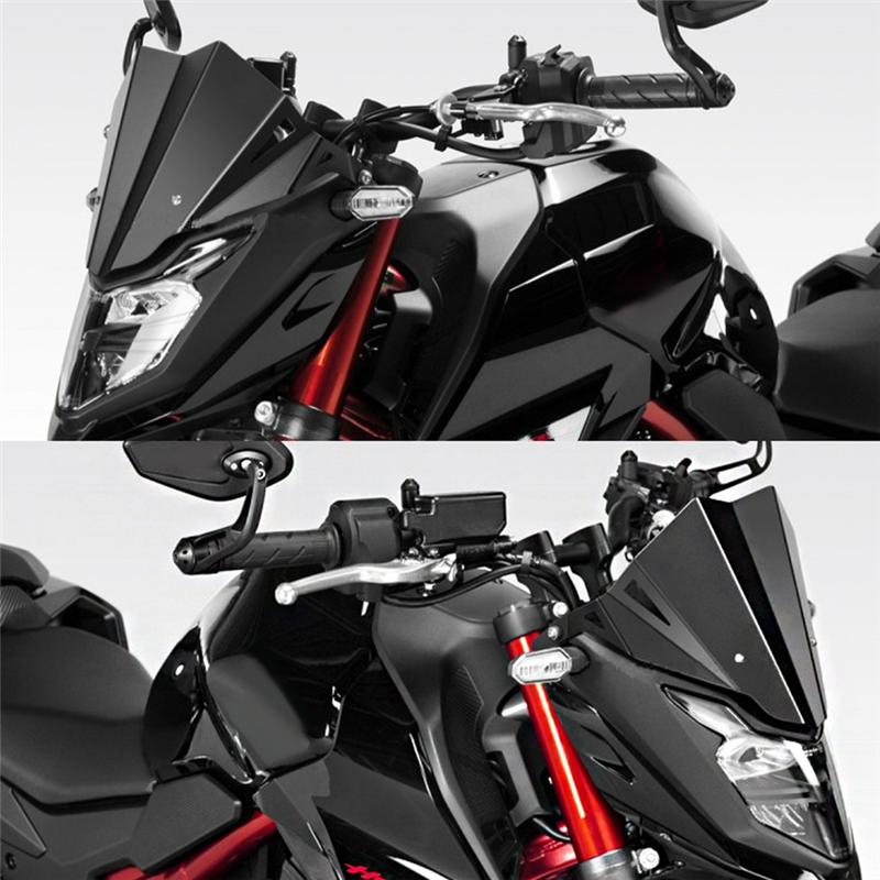 Motorcycle Windshield Wind Screen Shield Motorcycle Accessories Aluminum Black For Honda CB750 HORNET Cb 750 Hornet