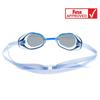 Madwave Plastic Swimming Goggles with Mirror Coating Racer