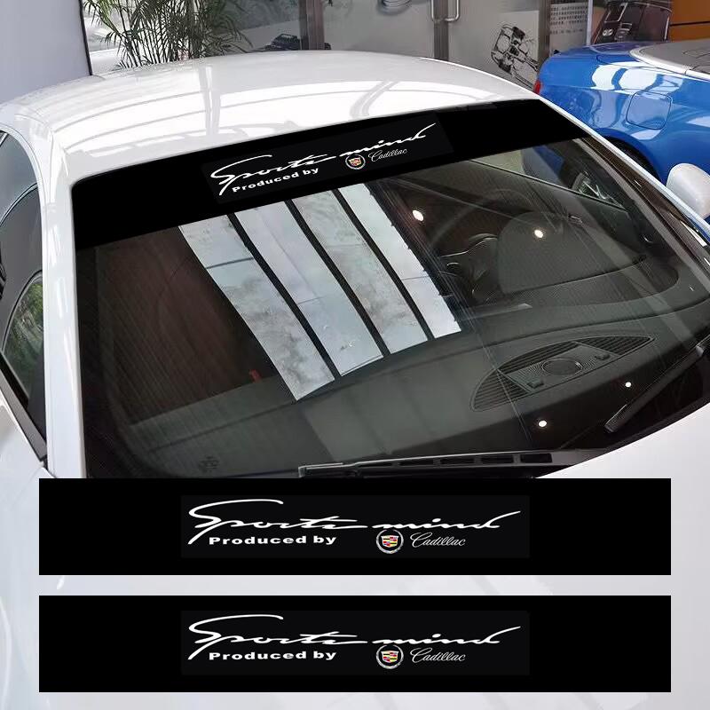 Samolepky na přední sklo auta Přední a zadní dekorativní samolepky pro Cadillac XT4 XT6 CTS DTS STS XTS ATS BLS SLS CT5