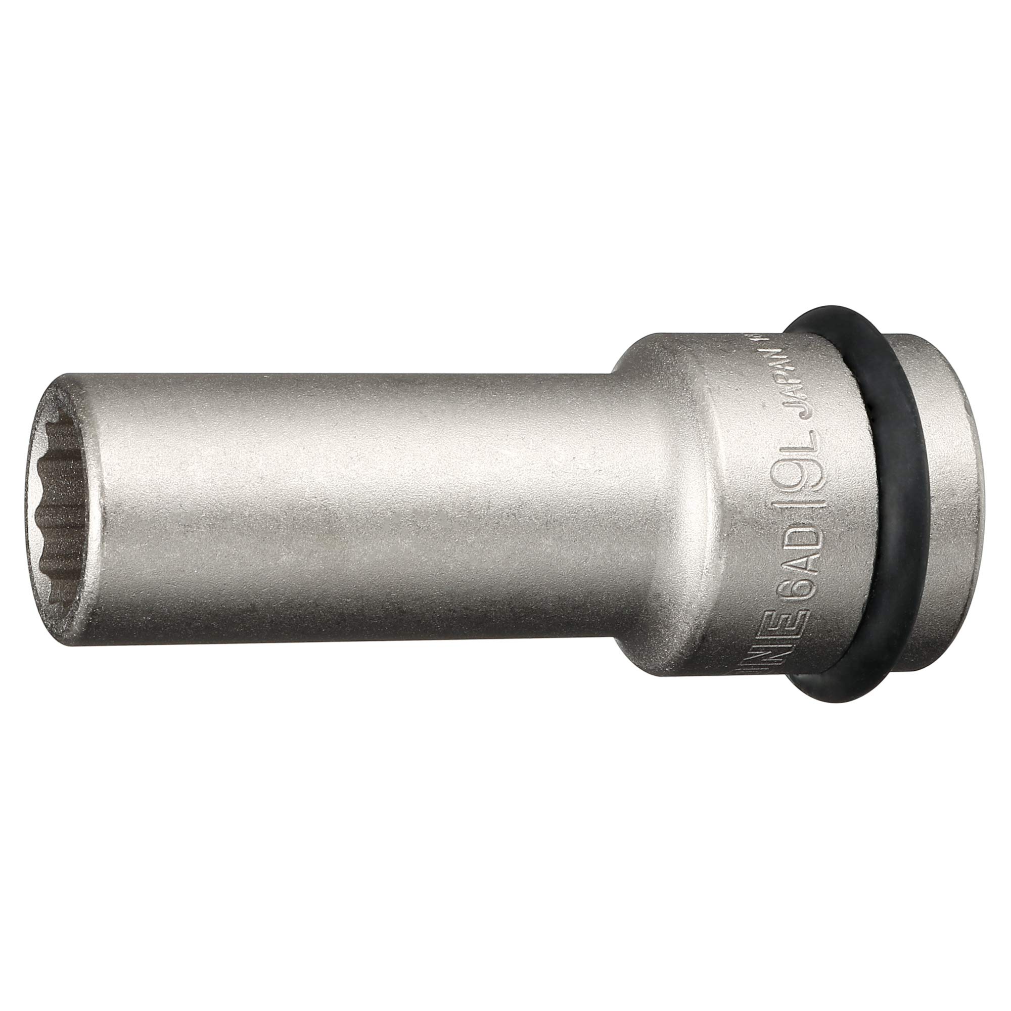 

TONE Head socket Drive angle Width across flats 19mm bolt/flywheel 6AD-19L 19.0mm (3/4 )