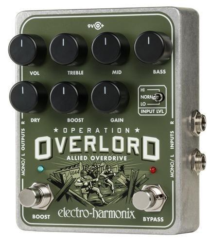 Electro-Harmonix Operation Overlord Stereo Overdrive/Distortion Effects Pedal [Parallel Import]