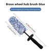 SEAMETAL Microfiber Car Wash Brush Cleaning Gloves Plastic Handle Wheel Brush Washing Tool Car Detailing Care Dust Removal Brush