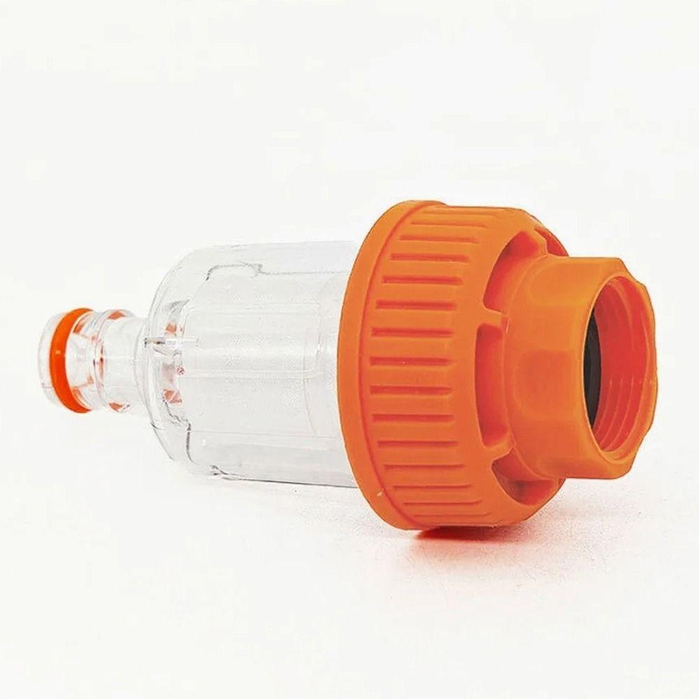 1Pcs G3/4 Washer Filter Connector High Pressure Plastic Inlet Connector Nozzle With Fine Mesh Quick Connect Fitting