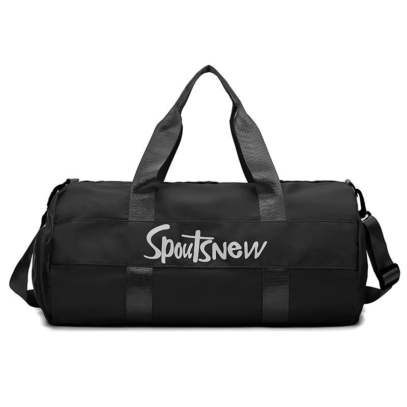 Gym bag with large capacity, travel bag for short trips, luggage bag with separate shoe compartment, yoga bag, sports bag