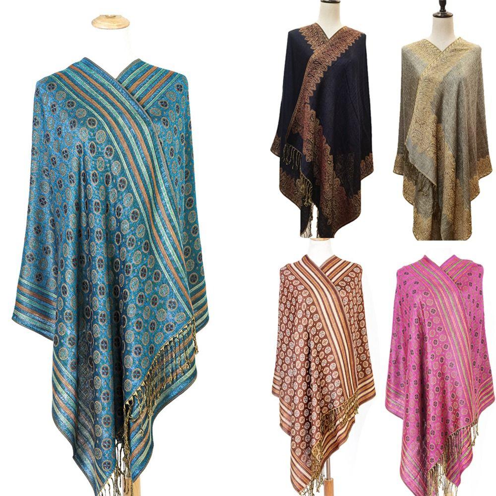 

Длинный шарф с кисточками, универсальный головной платок, модная шаль