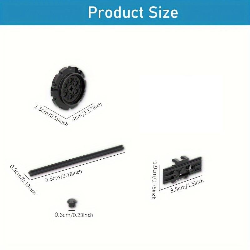 MOC Technical Chain Wheel Part Constructing Blocks Bricks Parts Link Tire Gear Wheels Tank Tracks DO-IT-YOURSELF 57518 57519 24375 3708