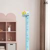 Cartoon Animals Height Measure Wall Sticker Dinosaur  For Kids Room Nursery Child Growth Ruler Growth Chart