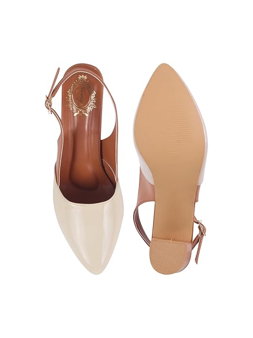 Shoetopia Damskie czółenka wsuwane Wygodne letnie obuwie dla kobiet