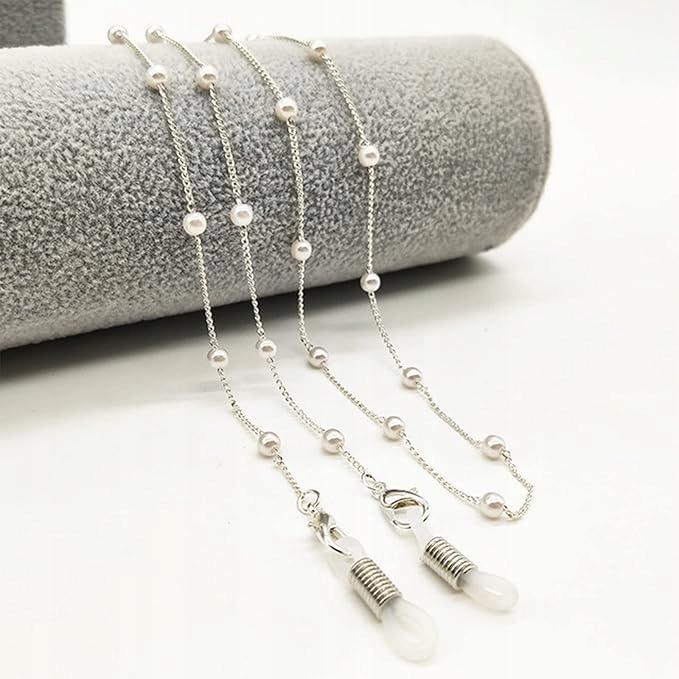 nuluxi Set of 4 Women's Glasses Chains Gold/Silver