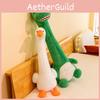 Cute Long Neck Goose Plush Toy Pillow For Bed Soft And Fuzzy Stuffed Animal Cushion