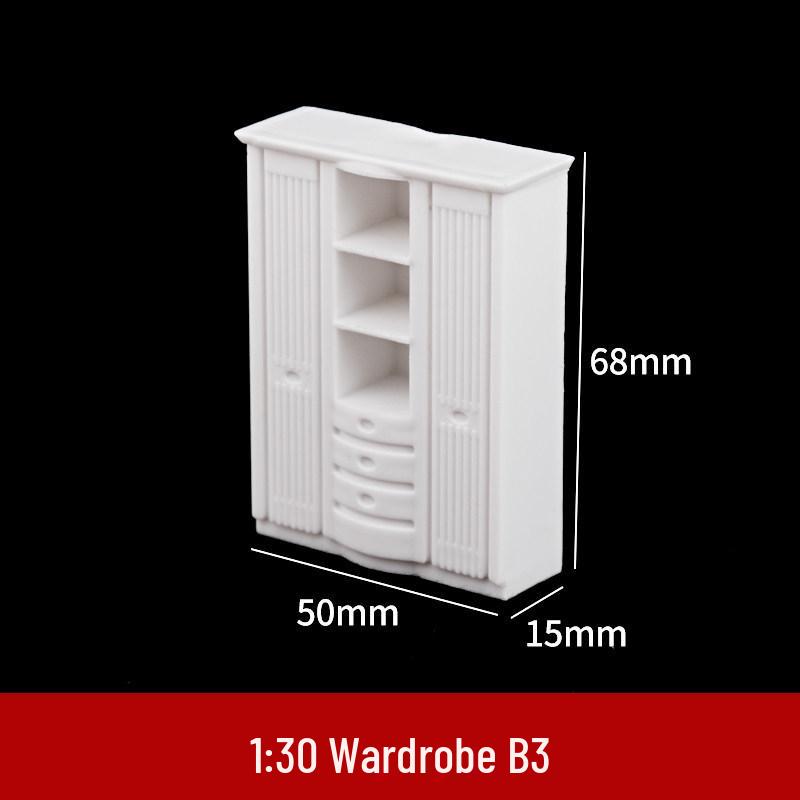 Model Sandbox Miniature Bedside Hut for Indoor Shelves or Tables