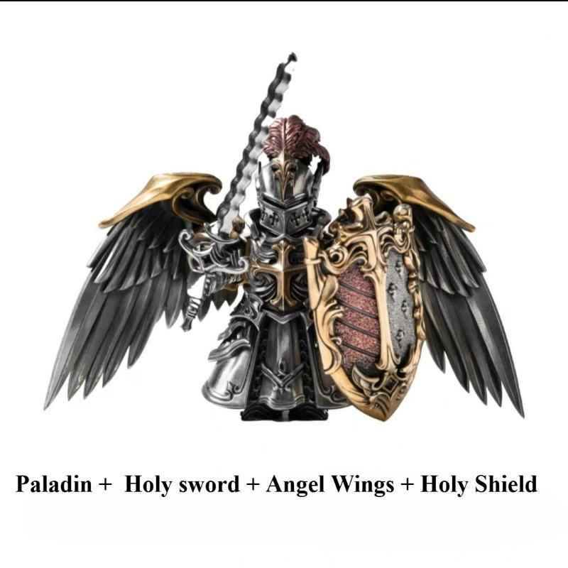 Original Paladin Figurine Magnetic Detachable Ornaments Great Player Crusader Home Desktop Decor Copper Pendant Gift Souvenir