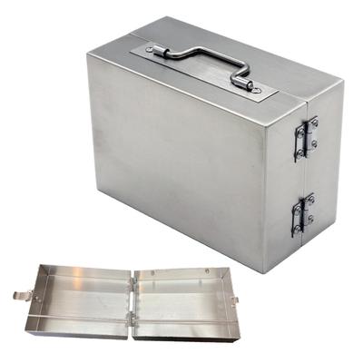 RODGERS Stainless Steel Spice Perfect for Outdoor Cooking and Made In Japan Box, Camping, Kitchen, Condiments, Tools, Storage, BBQs, (RG-OD-SPBOX1N)