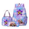 3 Stuks/Set KPop Demon Hunter Leerling Tassen Meisjes Tieners Rumi Mira Zoey Jeugd School Dagelijkse Rugzak Uitstap School Studenten Laptop Rugzak
