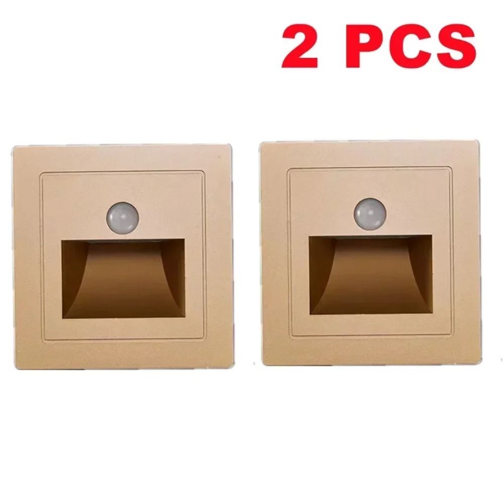 2 Pcs Corridor Lighting Recessed Led Wall Lamp Step Lamp Stair Step Wall Lamp  Indoor