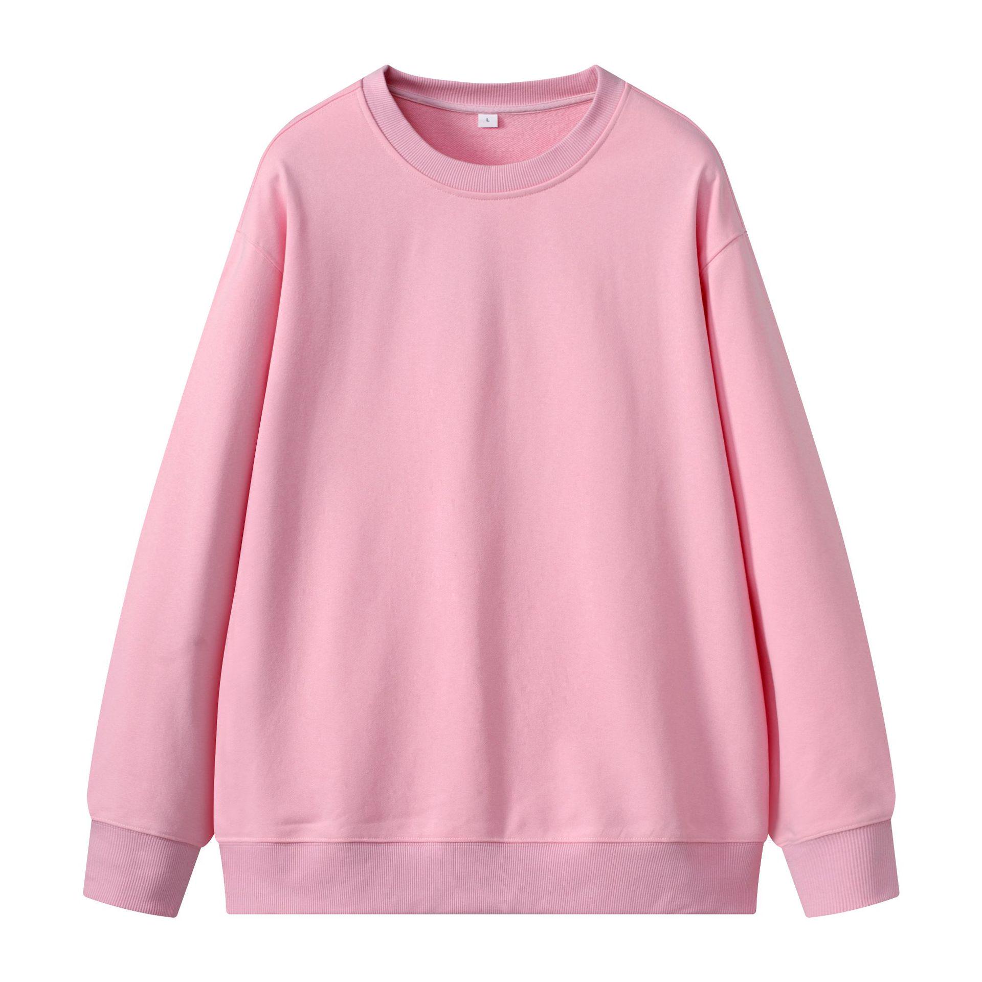 Sino-German 430g Heavyweight Cotton-Polyester Crewneck Sweatshirt with Customizable Printing, Style Y430 M