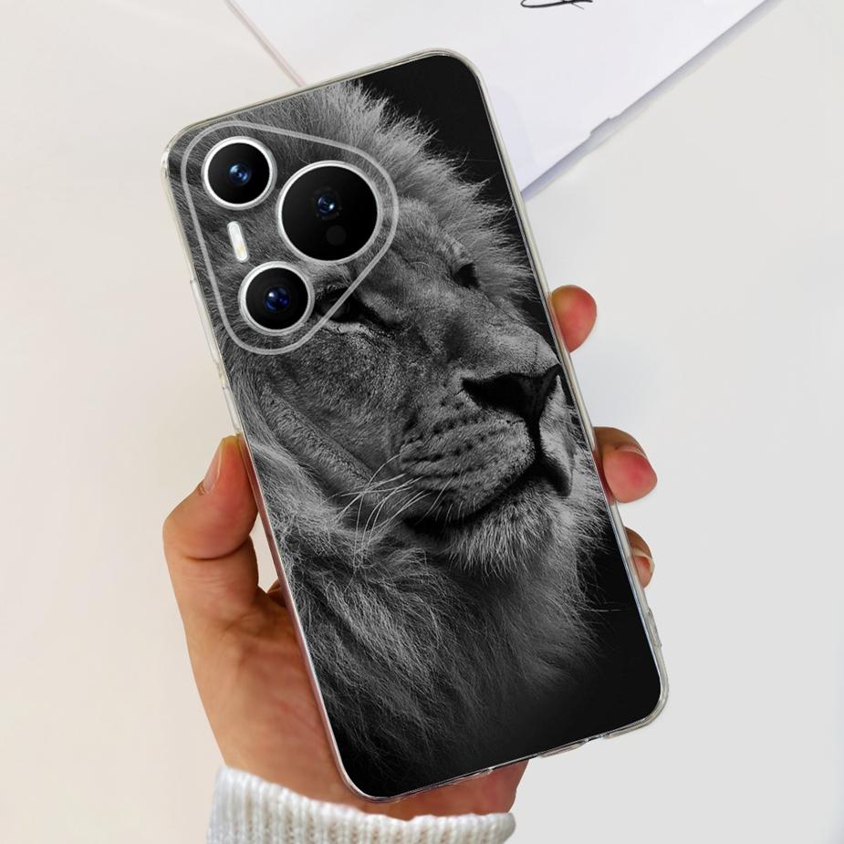 For Huawei Pura 70 Pro Plus Case Stylish Painted Cover Clear Silicone Phone Cases For Huawei Pura 70 Pro Pura70 Pro+ Soft Fundas
