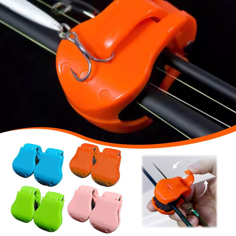 1/4Pair Silicone Fishing Rod Holder Ball Straps 5 Hole Lightweight Fishing Tackle Tie Organizer Storage Rack Fishing Accessories