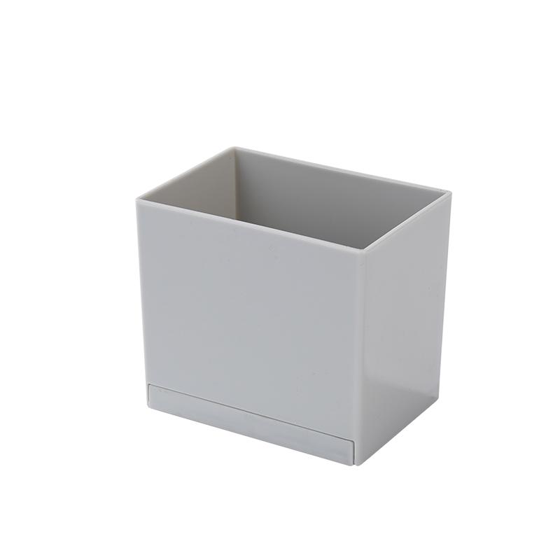 

1/2 шт. Настенная полка для хранения, без перфорации, для пульта ДУ от телевизора, кондиционера, мобильного телефона, коробка для хранения мелочей, держатели для хранения серый