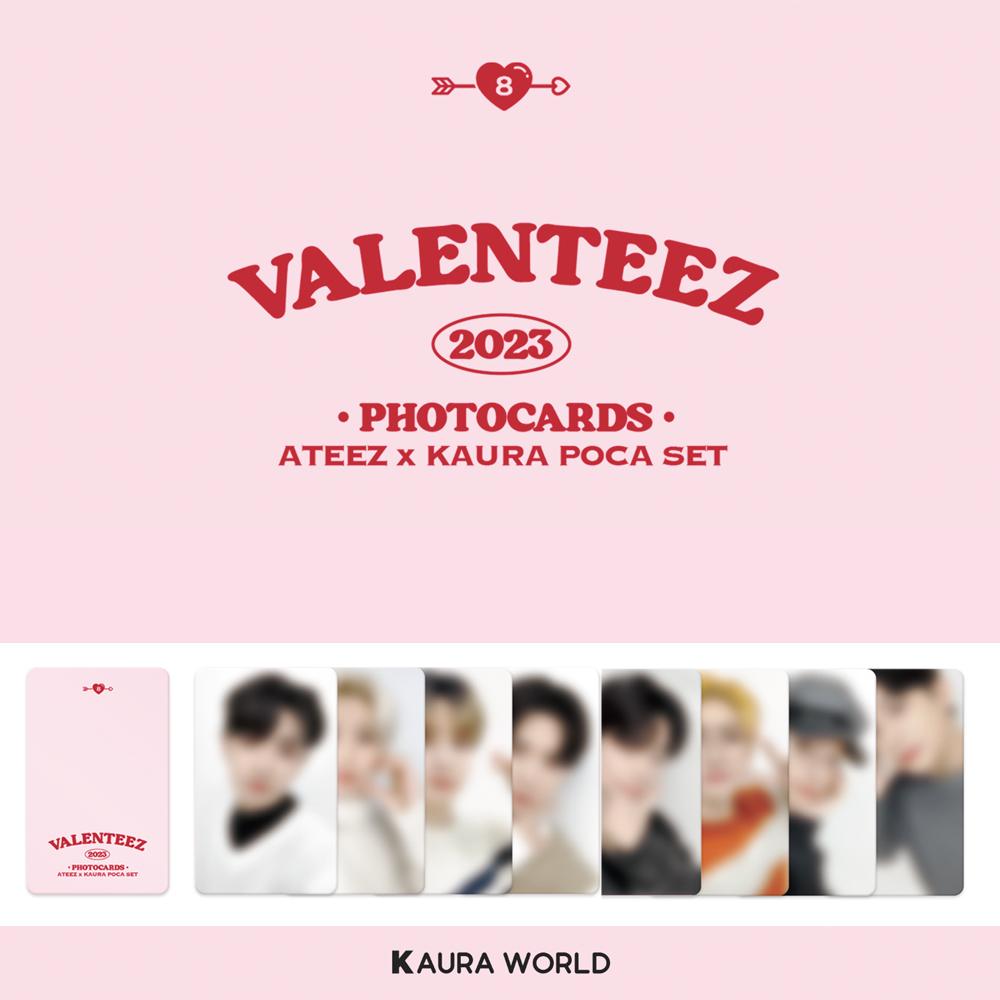 

Набор фотокарт Ateez x Kaura Valenteez