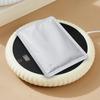 Round Dish Heating Plate Temperature-adjustable Cat Bowl Heating Pad Cat Bowl Heater  Winter