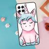 Cute Rainbow Unicorn Case For Honor Magic 7 5 6 Lite Pro Honor X8b X9b X9a X8a X8 X9 X9c 50 70 90 200 Lite Cover