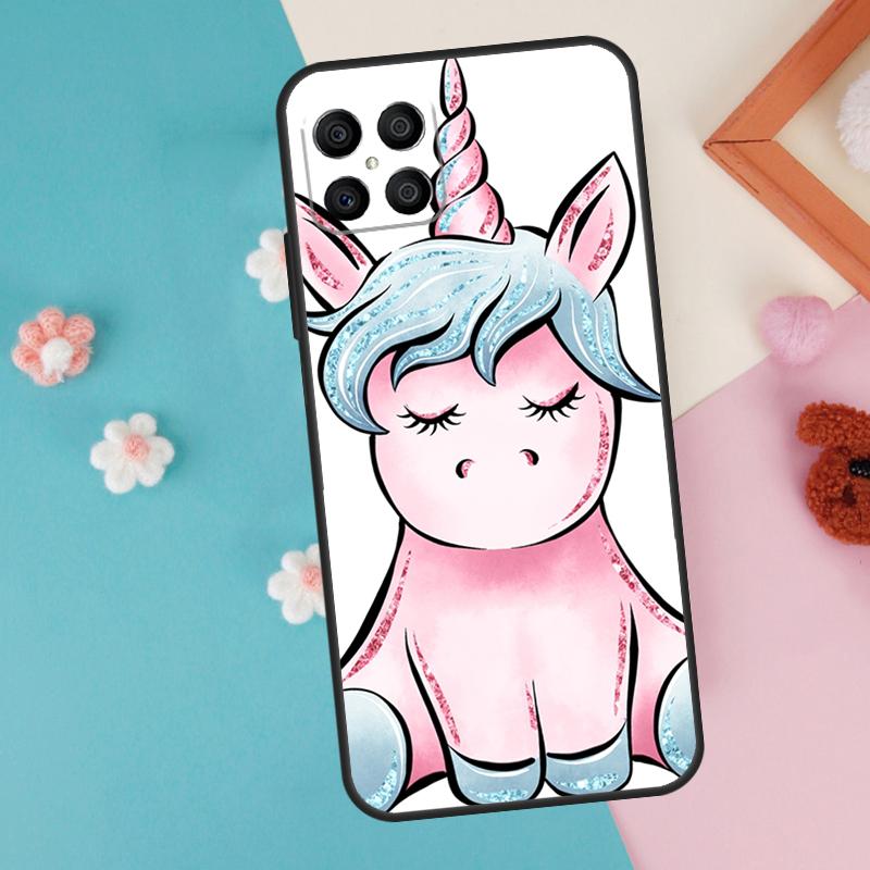 Cute Rainbow Unicorn Case For Honor Magic 7 5 6 Lite Pro Honor X8b X9b X9a X8a X8 X9 X9c 50 70 90 200 Lite Cover