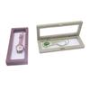Elastic Jewelry Display Box Colorful Frame Transparent PE Film Box  Gift Display