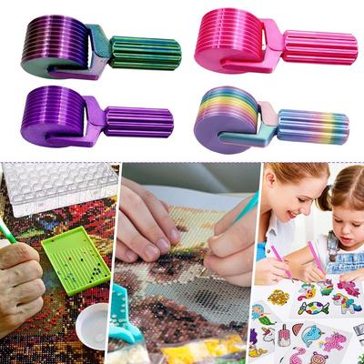 Diamond Painting Roller, Plastic Pressure Wheel, DIY Pressure New Tool, Square Diamond, Circular Diamond, Enhanced Color Roller