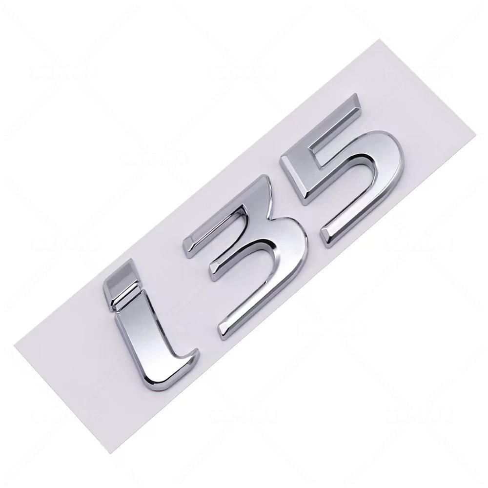 1 Stück 3D ABS Buchstaben Logo Auto Heckklappe Karosserie Emblem Abzeichen Aufkleber Decal Auto Dekoration Zubehör