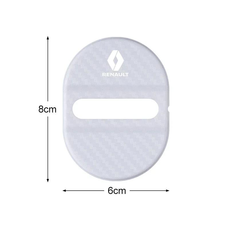 

Hub Caps For Renault Megane 2 3 Twingo Clio 4 Talisman Captur RS 4pcs Car Styling Auto Protect Door Lock Cover Stickers Accessor