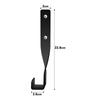 4 Pieces Chainsaw Wall Mount Holder Metal Rust-Resistant Space-Saving Organization Heavy Duty Chain Saw Storage Rack Hook