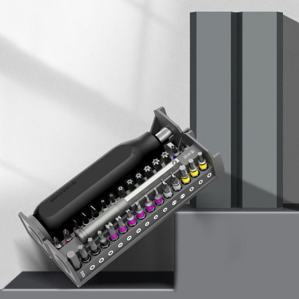 Set șurubelnițe de precizie, 40 în 1 mini șurubelniță magnetică, instrument de reparat potrivit pentru ochelari, ceasuri, telefoane mobile, camere foto, jucării