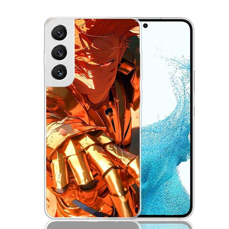 Fate Zero Stay Night Gilgamesh Phone Case For Samsung Galaxy S26 S25 Edge S24 S23 FE S22 Ultra S21 Plus S20 + Fundas Cover Coque