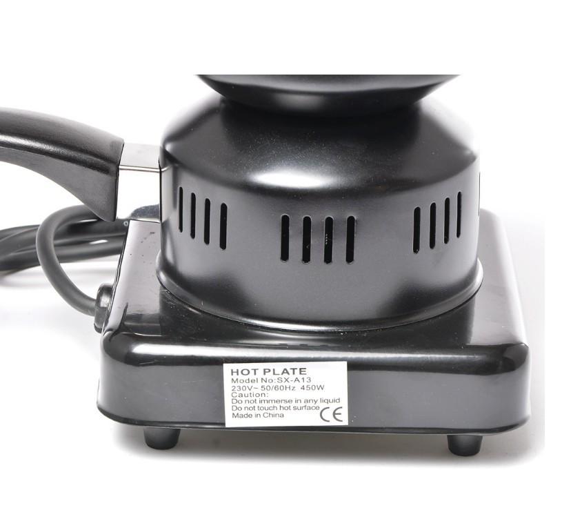 Electric Plug-In Charcoal Starter & Stove: Multi-Use Enclosed Warmer for Tea, Water Pipe, and Baking