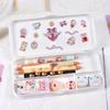 4 Styles Kawaii Delicate 3D Girly Gemstone Gilding Stickers Scrapbooking Diy Journal Stationery Sticker Deco Art Supplies