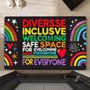Rainbow Doormat Welcomes Sunshine Mat Brings Good Mood Home Decor Living Room Mat Rug For Bedroom Easy To Clean