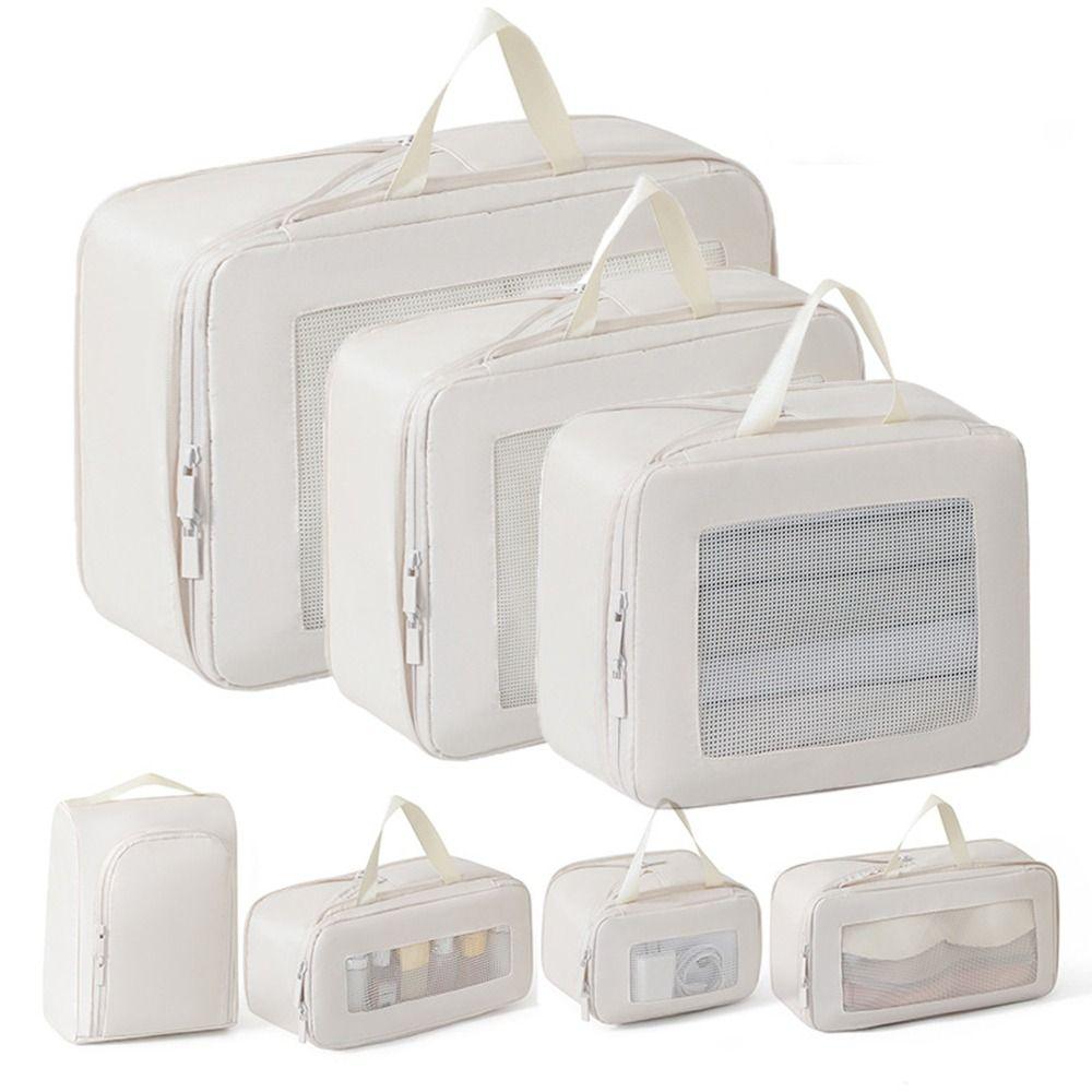 With Handle Clothes Storage Bins Clothes Organizer Large Capacity Quilt Storage Bag Dust-Proof Foldable Closet Storage Bag