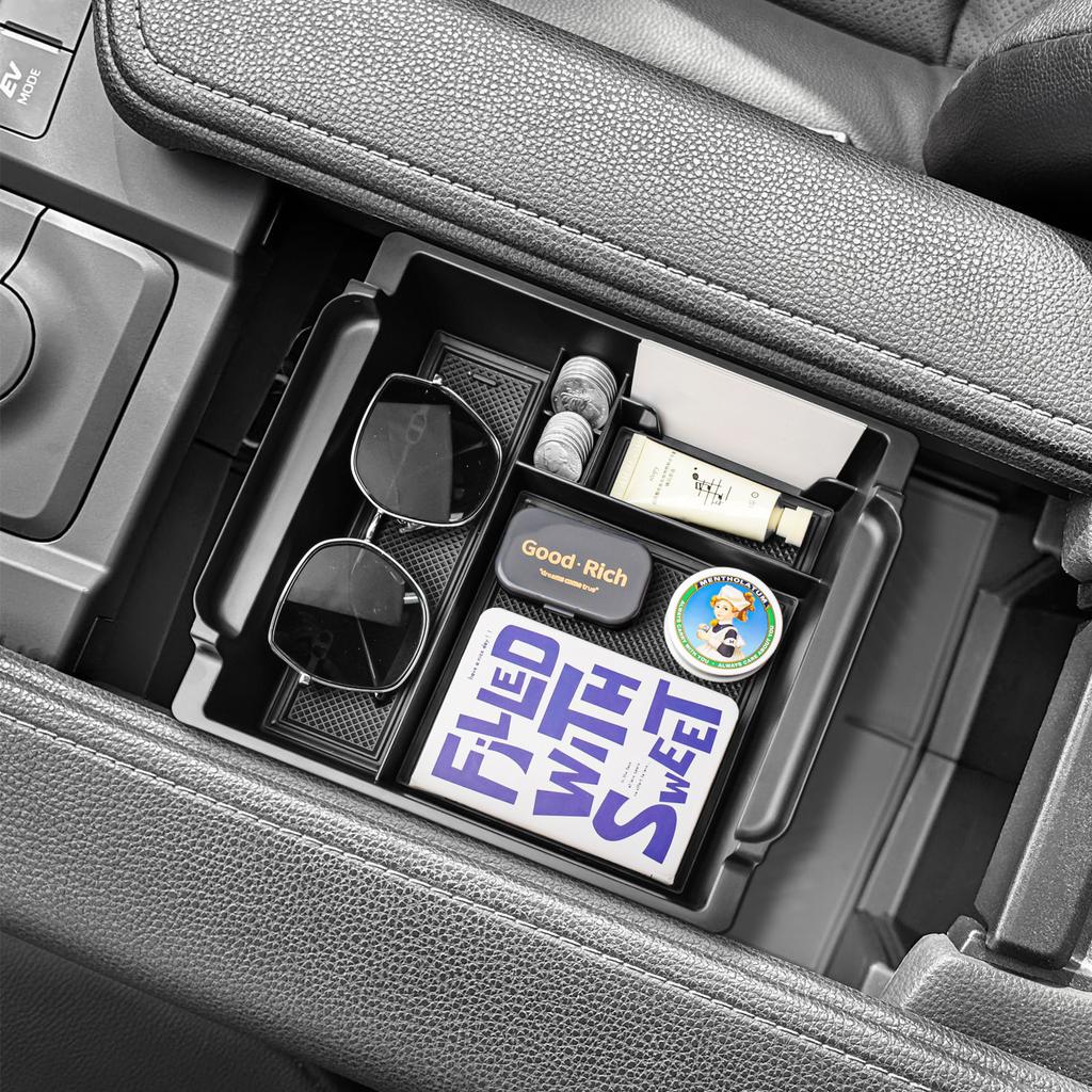 Center Console Organizer For Grand Highlander Toyota 2025 Dashboard Tray Armrest Storage Box ABS Accessories Center Console Box