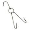 2x Stainless Steel Meat Hook Poultry Double Hooks 34cm Long