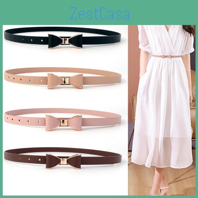 Candy Butterfly Colored Bow Women Slimming Waistband Dress Decoration Belts