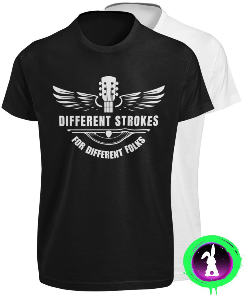 Different Strokes for Different Folks SHIRT Funny Electric Acoustic Bass Guitar